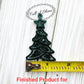 Tree with Star Earring Mold