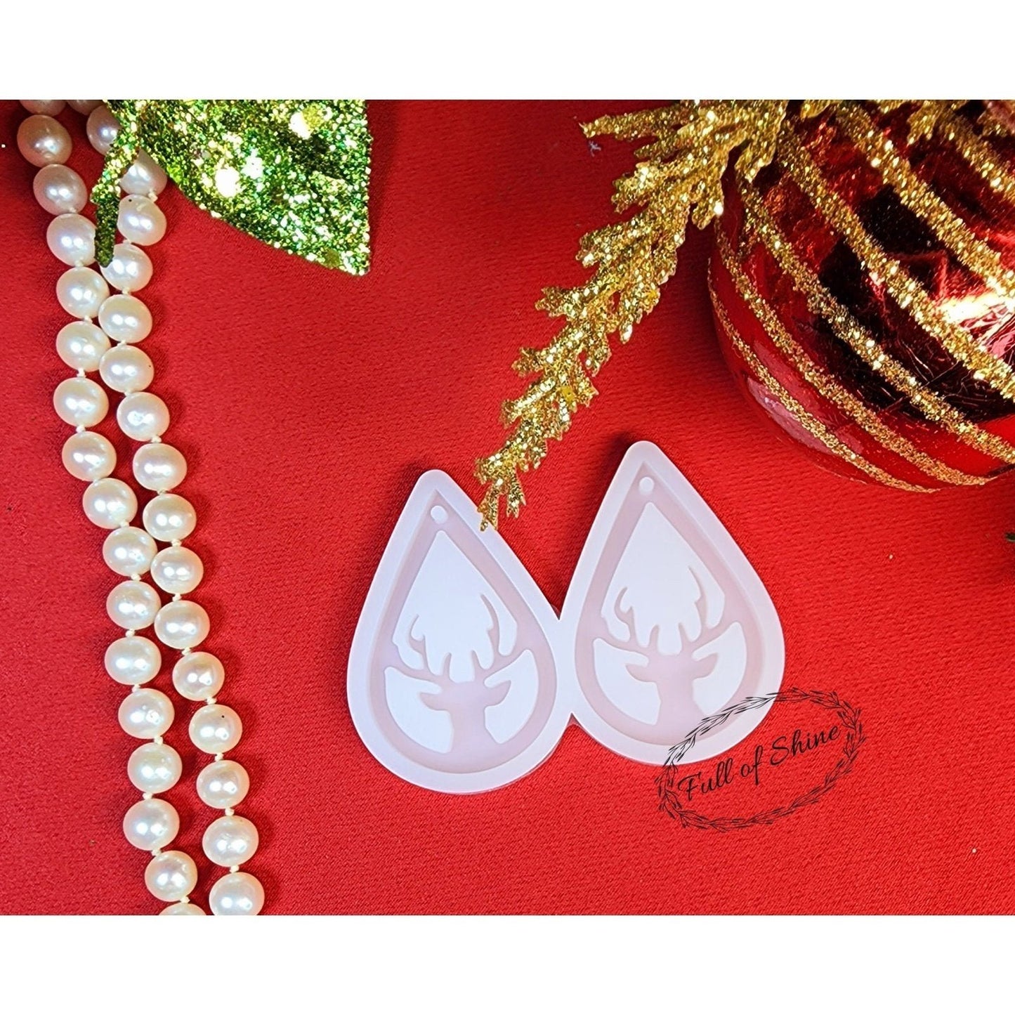 Deer Earring Silicone Mold
