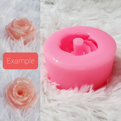 Rose Straw Topper Mold