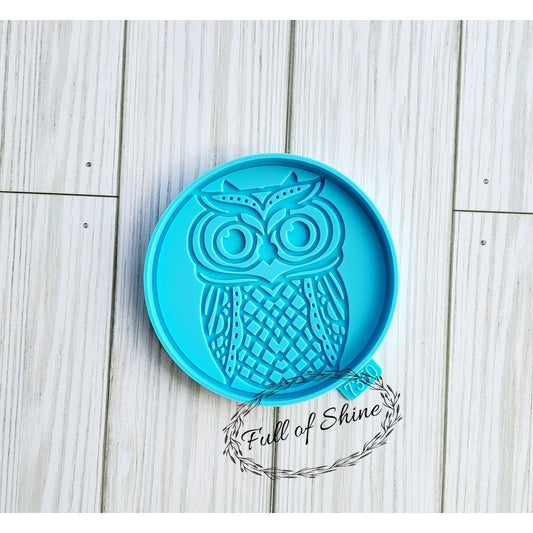 Owl Coaster Mold - Full of Shine