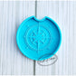 Compass Car Coaster Mold- Small Detailed Mold - Full of Shine