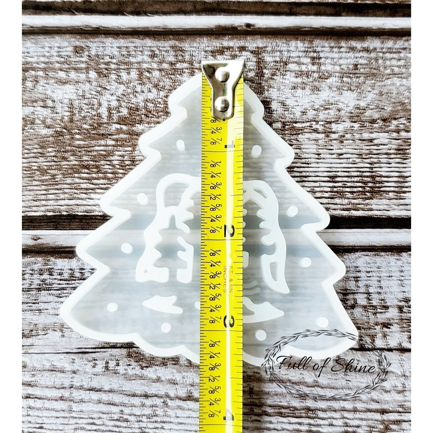 Clear Christmas Tree Ornament Mold